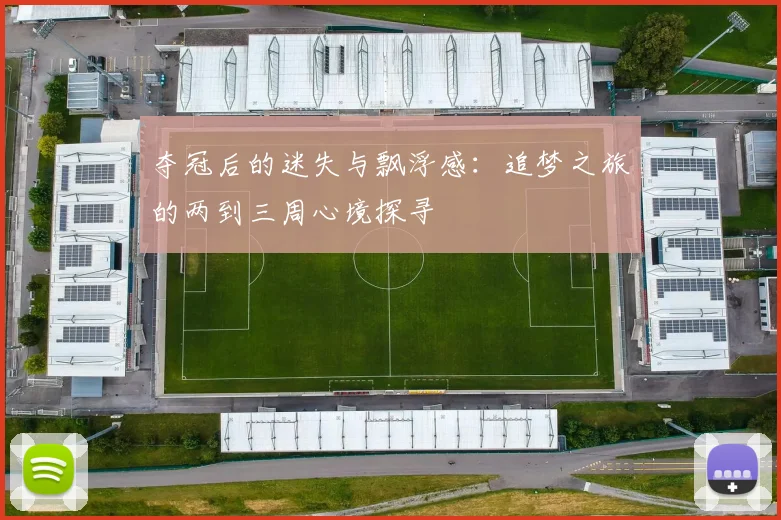 夺冠后的迷失与飘浮感：追梦之旅的两到三周心境探寻